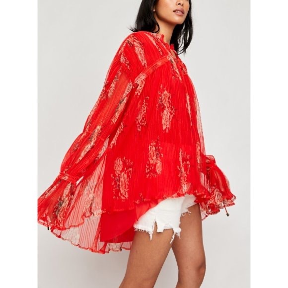 Free People Dahlia Tunic Pop Combo XS - Picture 3 of 6